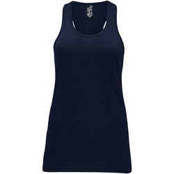 Abbigliamento Donna Top / T-shirt senza maniche Sols Justin Blu