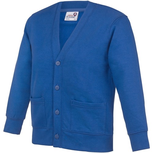 Abbigliamento Unisex bambino Gilet / Cardigan Awdis RW6679 Blu
