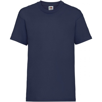 Abbigliamento Unisex bambino T-shirt maniche corte Fruit Of The Loom 61033 Blu