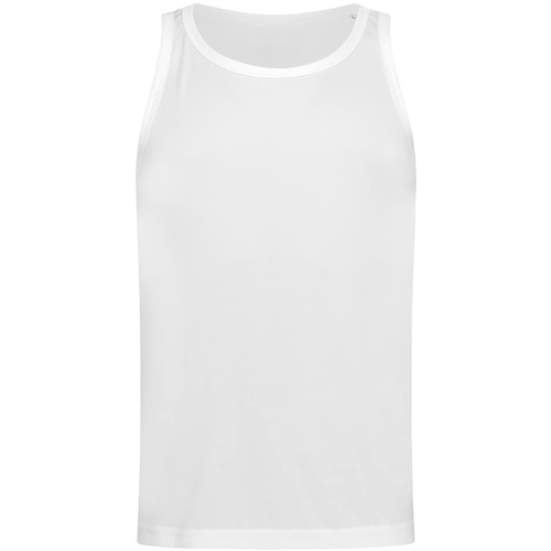 Abbigliamento Uomo Top / T-shirt senza maniche Stedman AB333 Bianco