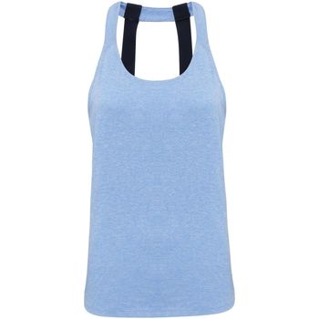 Abbigliamento Donna Top / T-shirt senza maniche Tridri Double Strap Blu