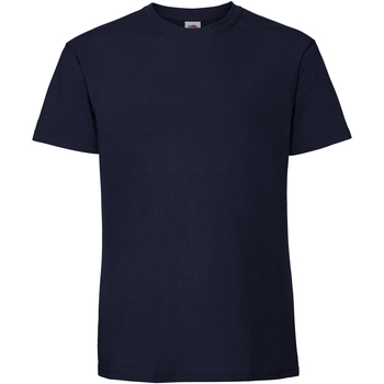 Abbigliamento T-shirts a maniche lunghe Fruit Of The Loom 61422 Blu
