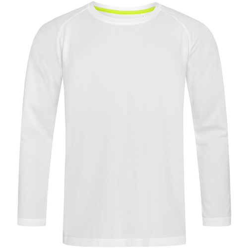 Abbigliamento Uomo T-shirts a maniche lunghe Stedman AB344 Bianco