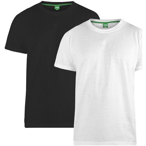 Abbigliamento Uomo T-shirts a maniche lunghe Duke DC210 Nero