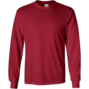 Abbigliamento Uomo T-shirts a maniche lunghe Gildan 2400 Rosso