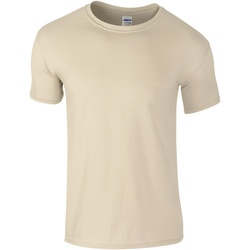 Abbigliamento Uomo T-shirt maniche corte Gildan Softstyle Beige