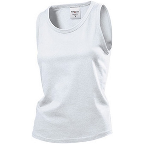 Abbigliamento Donna Top / T-shirt senza maniche Stedman AB281 Bianco