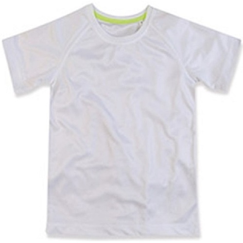 Abbigliamento Unisex bambino T-shirts a maniche lunghe Stedman AB349 Bianco