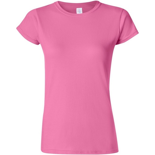 Abbigliamento Donna T-shirt maniche corte Gildan Soft Rosso