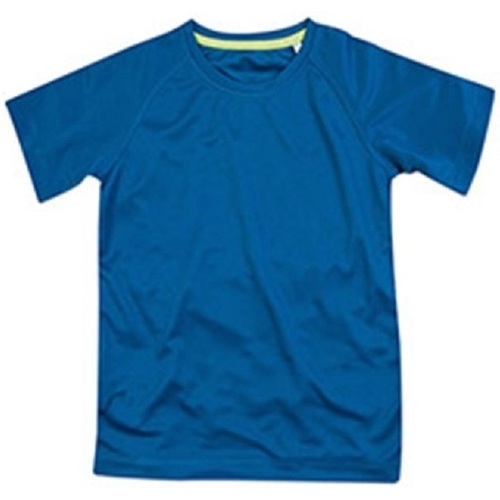 Abbigliamento Unisex bambino T-shirts a maniche lunghe Stedman AB349 Blu