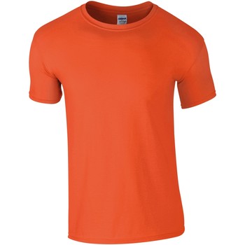 Abbigliamento Uomo T-shirt maniche corte Gildan Soft-Style Arancio