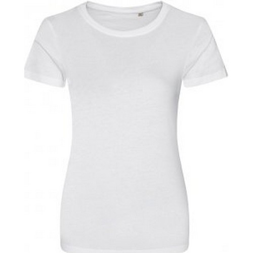 Abbigliamento Donna T-shirts a maniche lunghe Ecologie EA01F Bianco