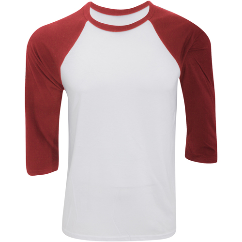 Abbigliamento Uomo T-shirts a maniche lunghe Bella + Canvas CA3200 Rosso