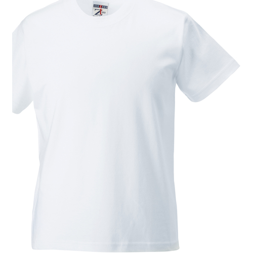 Abbigliamento Unisex bambino T-shirt maniche corte Jerzees Schoolgear ZT180B Bianco