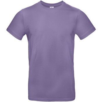 Abbigliamento Uomo T-shirts a maniche lunghe B And C TU03T Viola