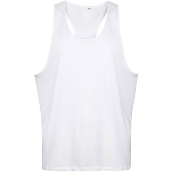 Abbigliamento Uomo Top / T-shirt senza maniche Tanx RW6951 Bianco