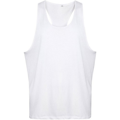 Abbigliamento Uomo Top / T-shirt senza maniche Tanx RW6951 Bianco