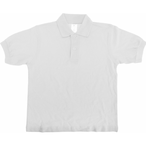 Abbigliamento Unisex bambino T-shirt & Polo B And C PK486 Bianco