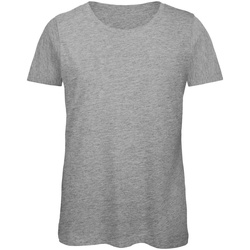 Abbigliamento Donna T-shirts a maniche lunghe B And C TW043 Grigio