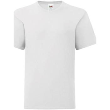 Abbigliamento Unisex bambino T-shirt maniche corte Fruit Of The Loom Iconic Bianco