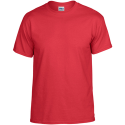 Abbigliamento T-shirt maniche corte Gildan DryBlend Rosso