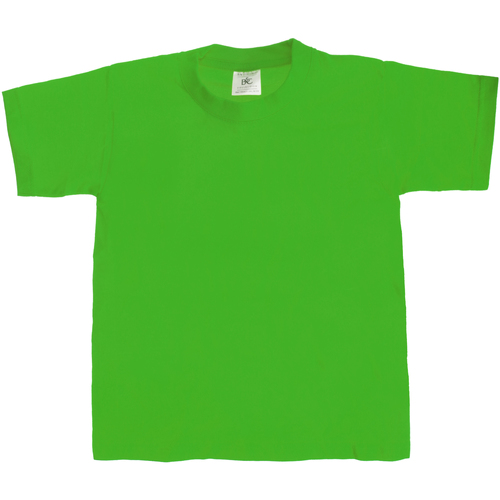 Abbigliamento Unisex bambino T-shirt maniche corte B And C Exact 190 Verde
