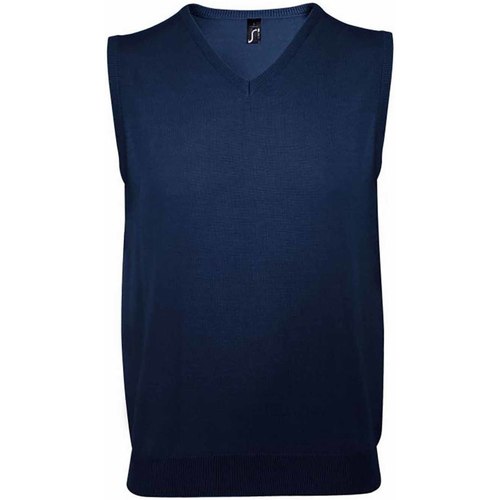 Abbigliamento Uomo Top / T-shirt senza maniche Sols Gentlemen Blu