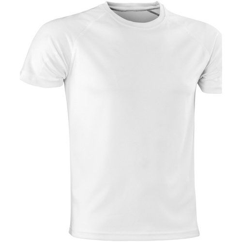 Abbigliamento T-shirt & Polo Spiro Aircool Bianco