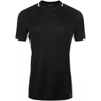 Abbigliamento Uomo T-shirt maniche corte Sols 01717 Nero