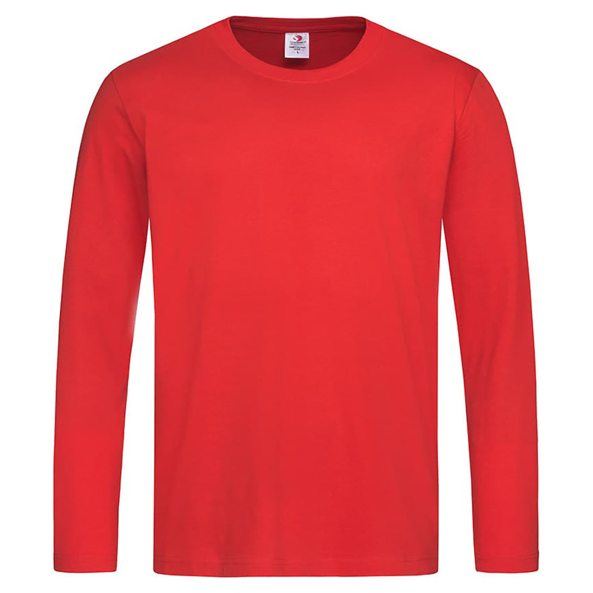 Abbigliamento Uomo T-shirts a maniche lunghe Stedman AB277 Rosso