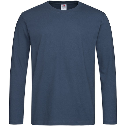 Abbigliamento Uomo T-shirts a maniche lunghe Stedman AB273 Blu