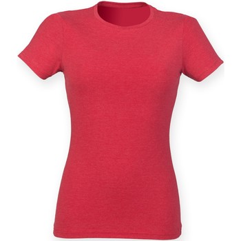 Abbigliamento Donna T-shirt maniche corte Skinni Fit SK161 Rosso