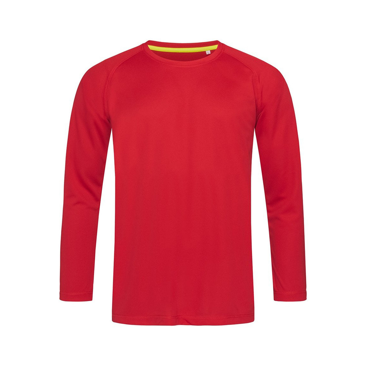 Abbigliamento Uomo T-shirts a maniche lunghe Stedman AB344 Rosso