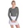 Abbigliamento Donna T-shirts a maniche lunghe Rhino RW7018 Grigio