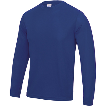 Abbigliamento Uomo T-shirts a maniche lunghe Awdis JC002 Blu