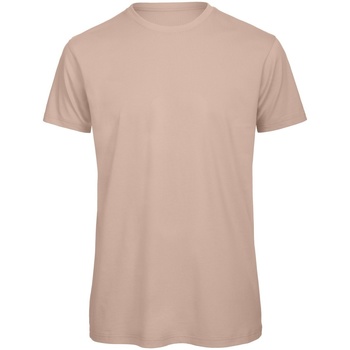 Abbigliamento Uomo T-shirts a maniche lunghe B And C TM042 Rosso