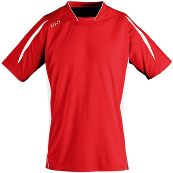 Abbigliamento Uomo T-shirt maniche corte Sols Maracana Rosso