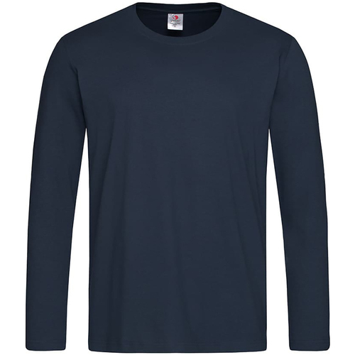Abbigliamento Uomo T-shirts a maniche lunghe Stedman AB277 Blu