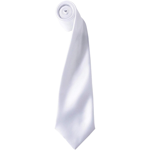 Abbigliamento Uomo Cravatte e accessori Premier Satin Bianco