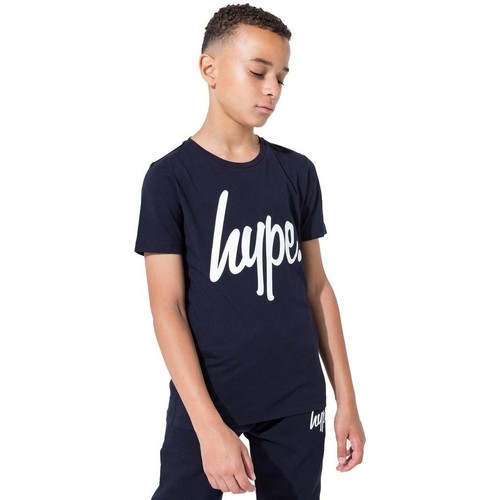 Abbigliamento Unisex bambino T-shirt & Polo Hype HY516 Blu