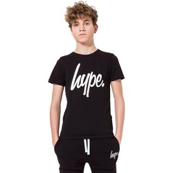 Abbigliamento Unisex bambino T-shirt & Polo Hype HY516 Nero