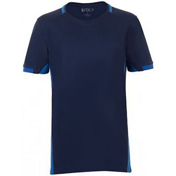 Abbigliamento Unisex bambino T-shirt maniche corte Sols 01719 Blu