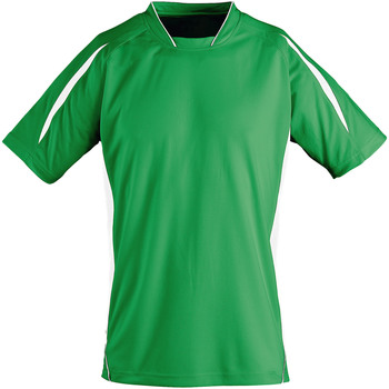 Abbigliamento Unisex bambino T-shirt maniche corte Sols 01639 Verde