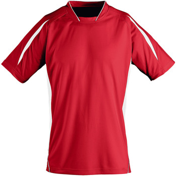 Abbigliamento Unisex bambino T-shirt maniche corte Sols 01639 Rosso