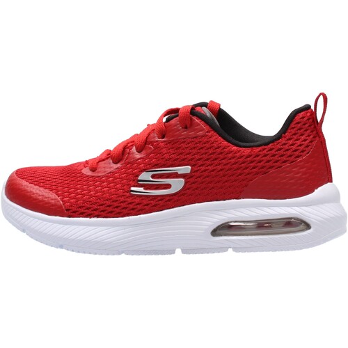 Scarpe Unisex bambino Sneakers Skechers 98100L RED Rosso