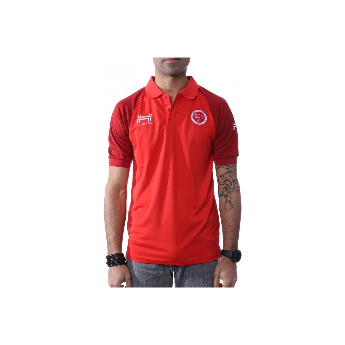 Abbigliamento Uomo T-shirt & Polo Hungaria H-664711-70 Rosso