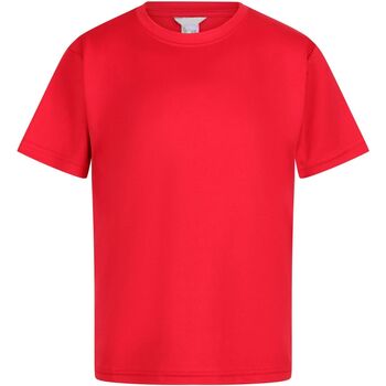 Abbigliamento Unisex bambino T-shirts a maniche lunghe Regatta RG4093 Rosso