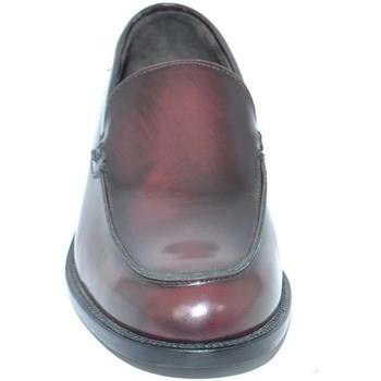 Image of Scarpe Malu Shoes Scarpe Mocassino uomo classico vera pelle abrasivata semilucida bordea