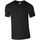 Abbigliamento Uomo T-shirts a maniche lunghe Gildan Soft Style Nero