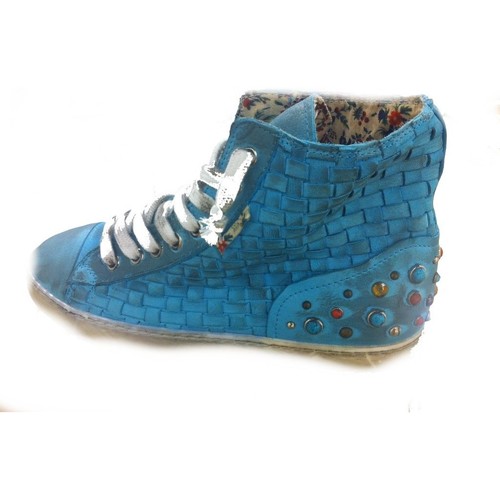 Scarpe Donna Sneakers Yab You Are Brand  Blu